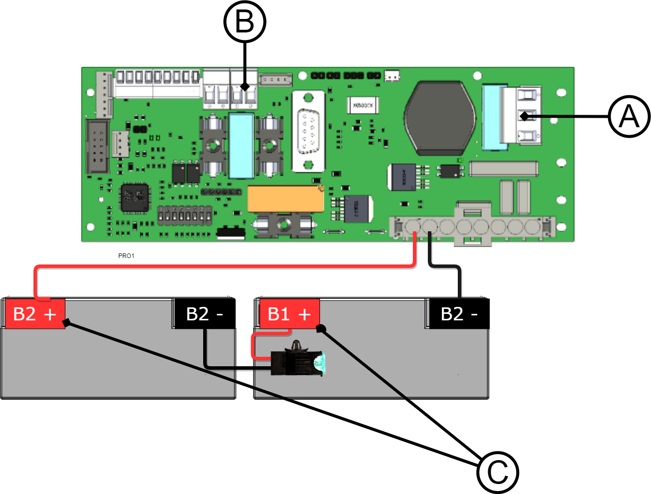 Mätpunkter PRO1, 24V.