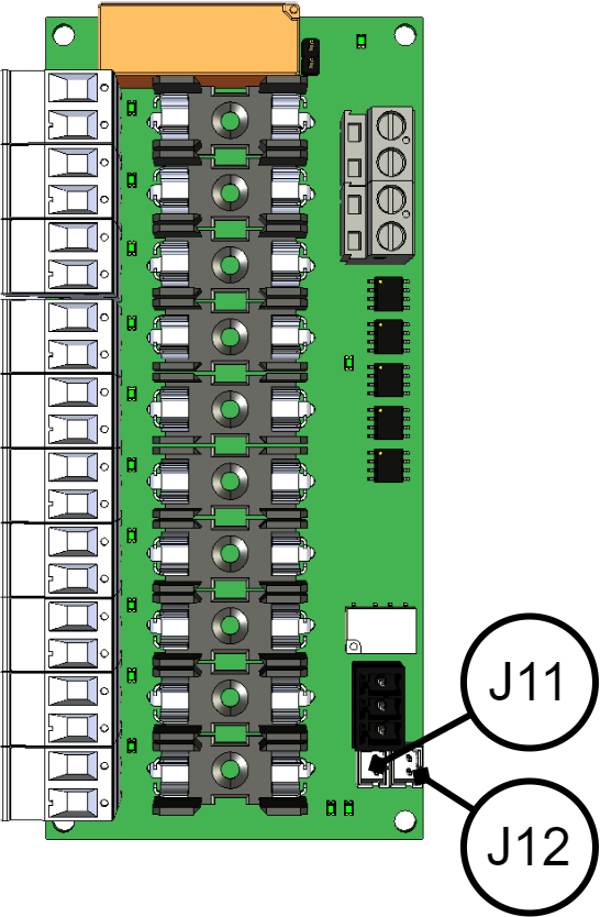 PRO1 kort (RCO och ASSA och Tidomat) eller tidigare system av Stanley.10 Output module.