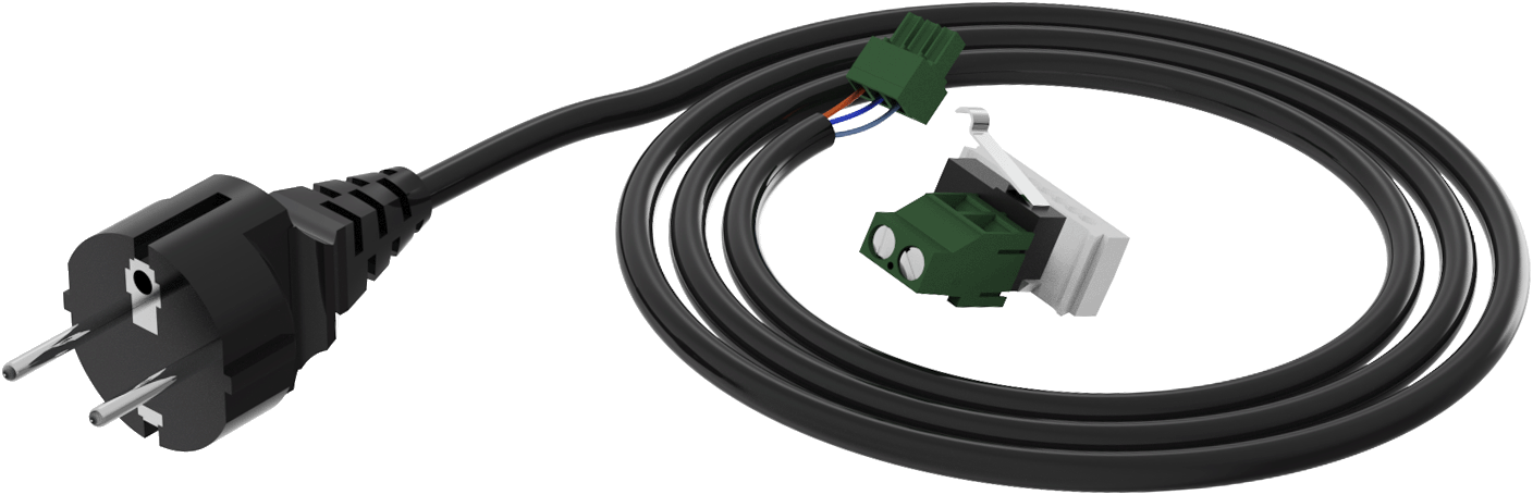 230V Powercord incl. tamperswitch