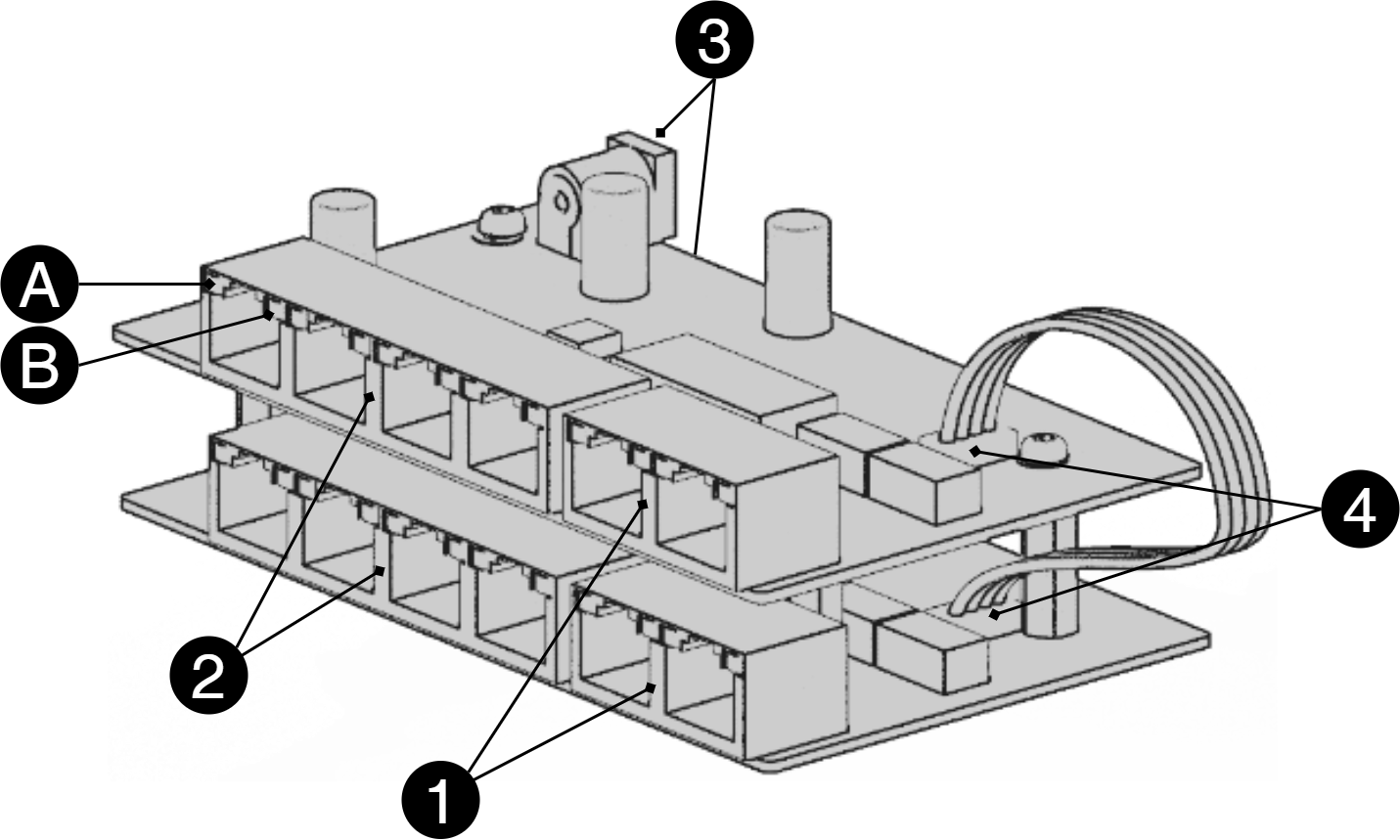 PoE switch with extra card