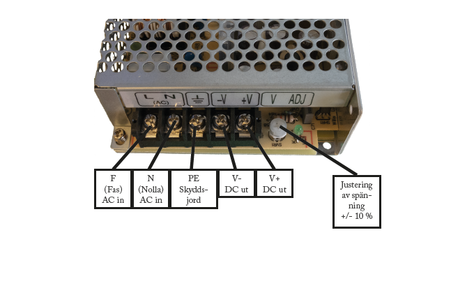 Power supply 24V 5A