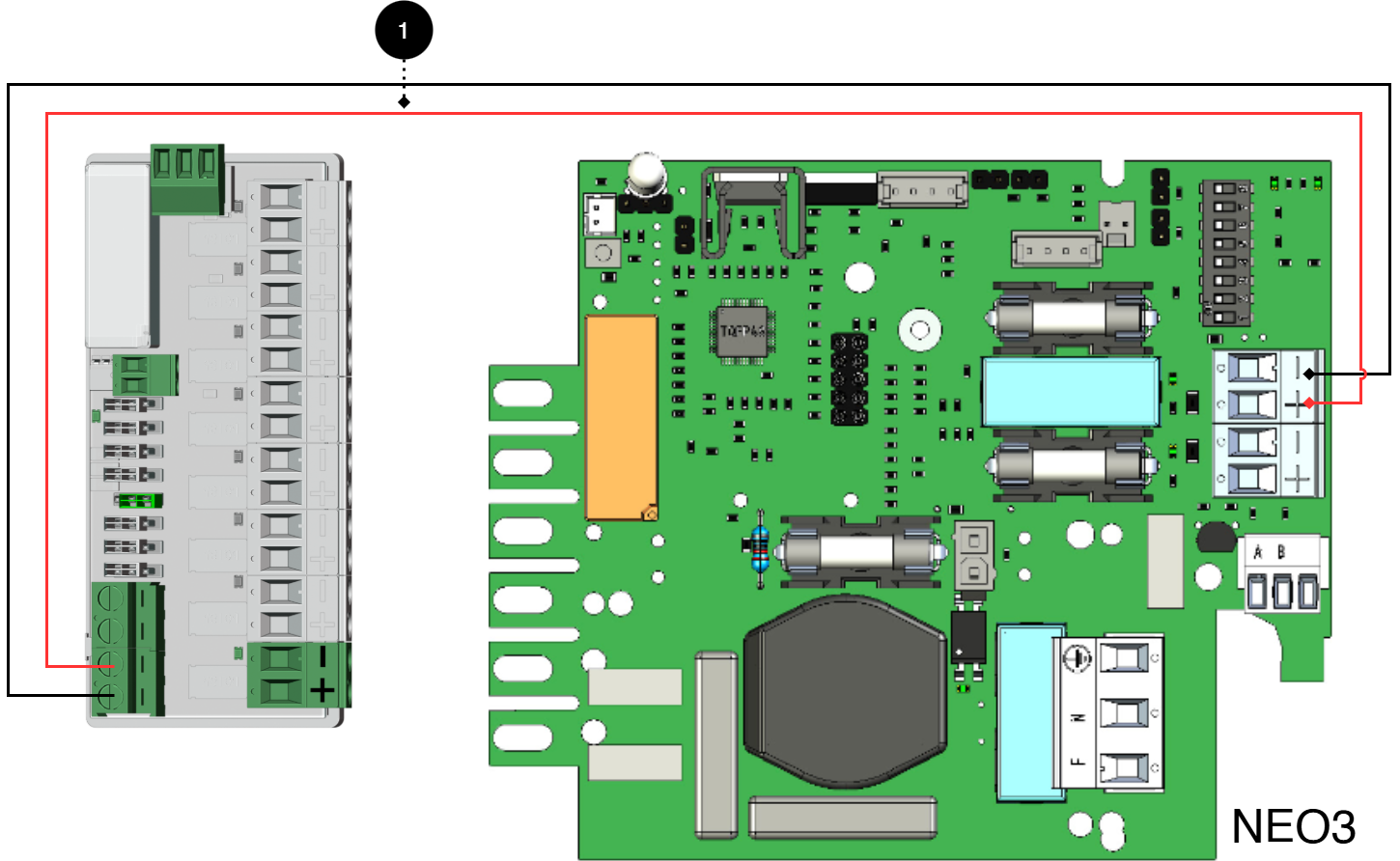 Liitä kortti kuvan osoittamalla tavalla