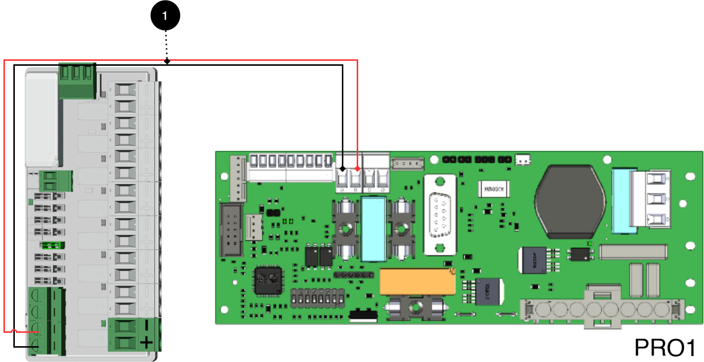 Liitä kortti kuvan osoittamalla tavalla